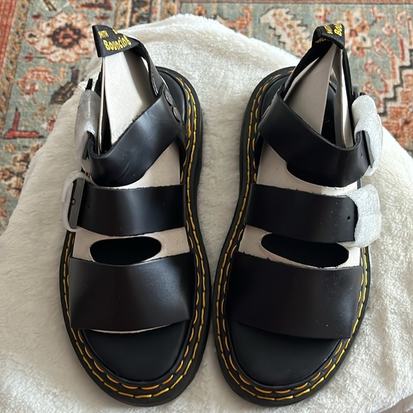Doc Marten gryphon black Brando sandals. Brand new, never worn with box only. - Picture 3 of 12